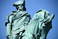 20-2 Washington At Valley Forge Statue Close Up In Continental Army Plaza Williamsburg New York.jpg